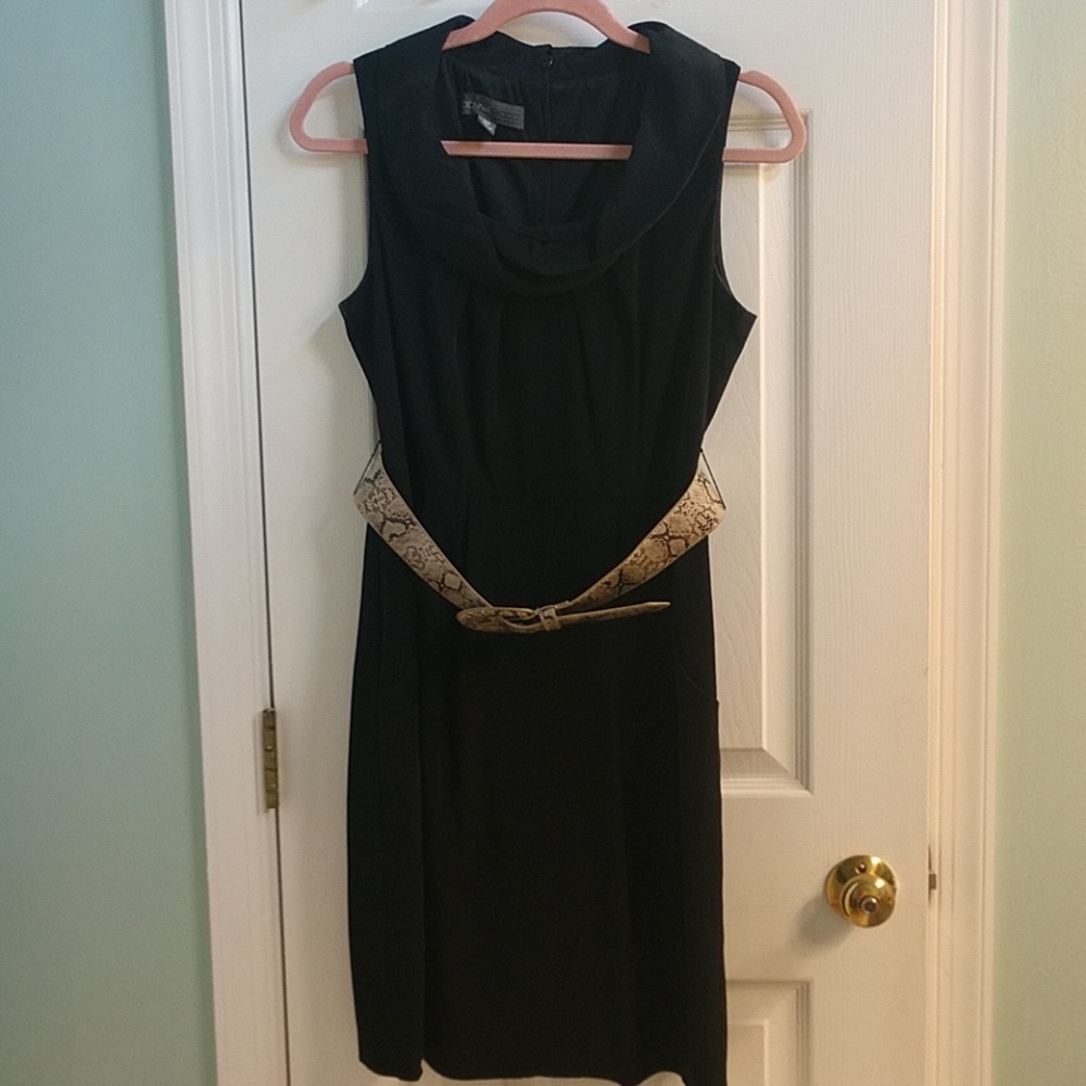Little Black Dress with POCKETS size 10p